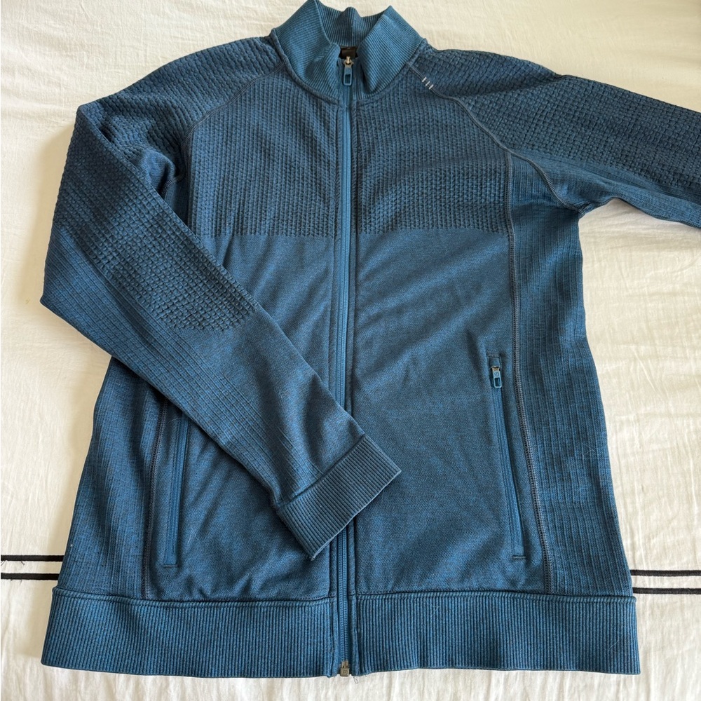 Blue Full-Zip Jacket